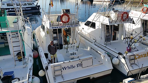 Locatie van de boot - White Marlin Gran Canaria