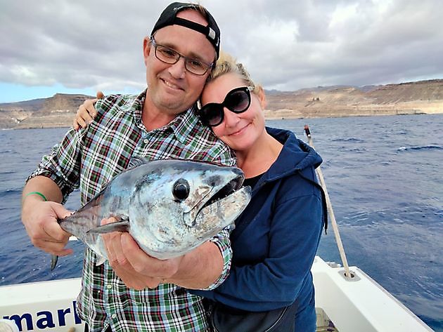 The live bait fishing adventure continues. White Marlin Gran Canaria