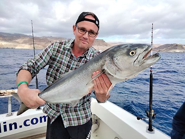 The live bait fishing adventure continues. White Marlin Gran Canaria