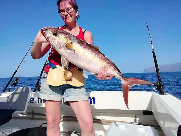 Red Snappers day. White Marlin Gran Canaria