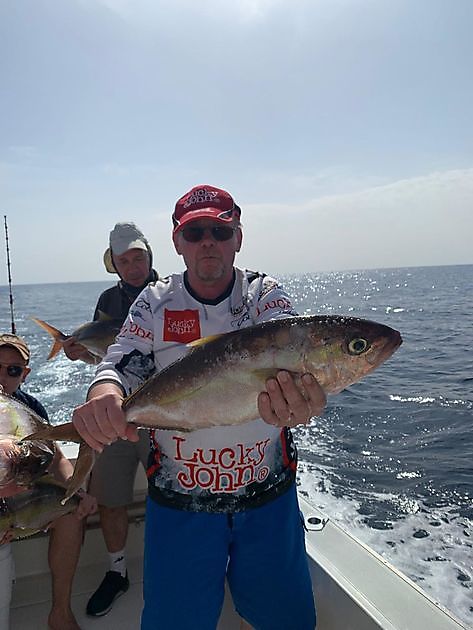 Happy faces. White Marlin Gran Canaria