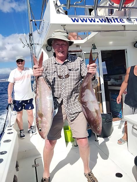 Fotos de la salida de pesca de ayer. White Marlin Gran Canaria