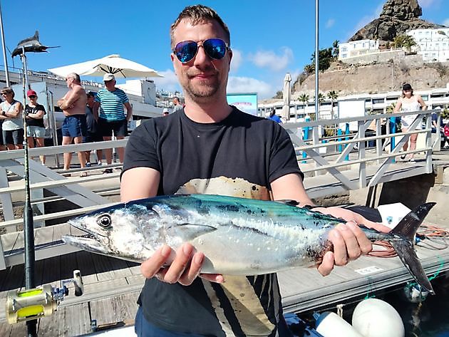 De vangst van vandaag. - White Marlin Gran Canaria