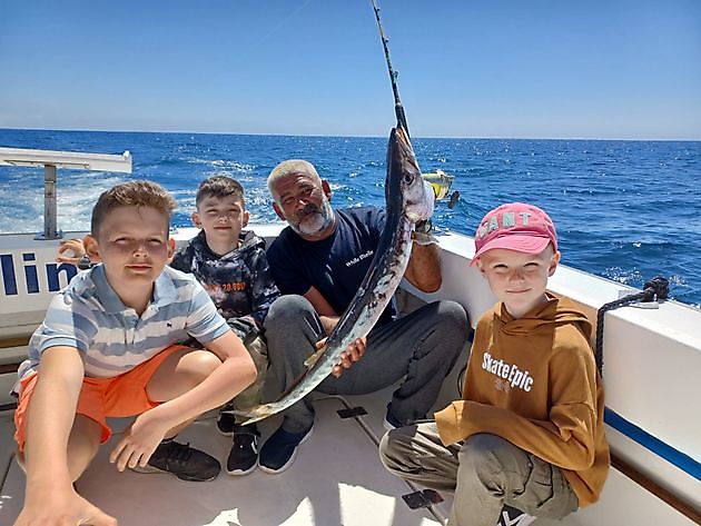Bottom fishing. White Marlin Gran Canaria