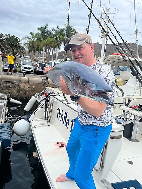 Ergebnis von heute Morgen. White Marlin Gran Canaria