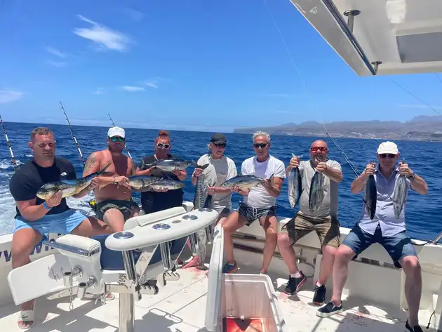 Wahoo, Mahi Mahi, Skipjack Tonfisk - White Marlin Gran Canaria