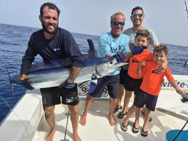 3 White Marlin ,Skipjack Tuna!!! - White Marlin Gran Canaria