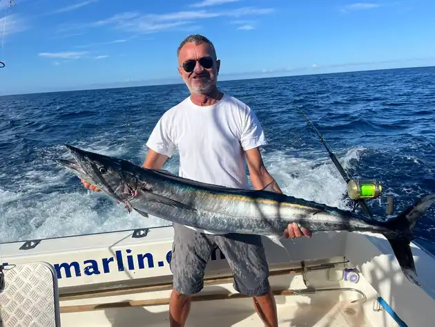 Wahoo 16/18 kg…. White Marlin Gran Canaria