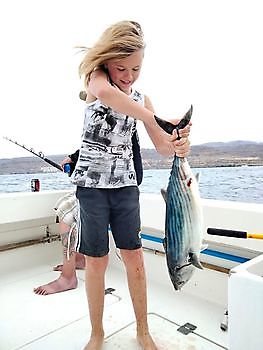 Hija vs papá pescando divertido White Marlin Gran Canaria