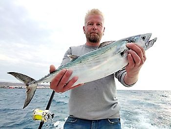 Hija vs papá pescando divertido White Marlin Gran Canaria