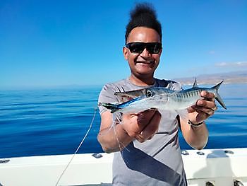 Fly fishing. White Marlin Gran Canaria