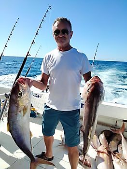 Amberjack explosion. White Marlin Gran Canaria