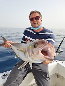 Amberjack explosion. White Marlin Gran Canaria