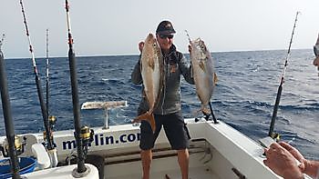 Vissen met Luc en Yvon. White Marlin Gran Canaria