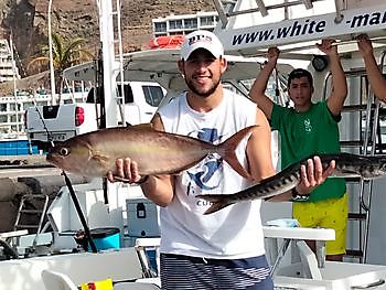 Vissen met Dr. Edelso. White Marlin Gran Canaria