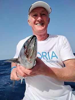 Fishing with the wind. White Marlin Gran Canaria