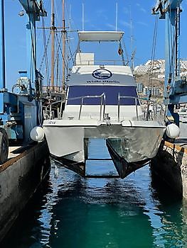 Dry dock. White Marlin Gran Canaria