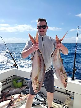 First day out fishing. White Marlin Gran Canaria