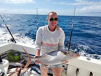 First day out fishing. White Marlin Gran Canaria