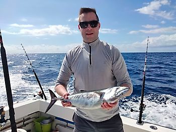Eerste dagje vissen. White Marlin Gran Canaria