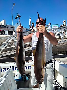 De resultaten van vandaag. White Marlin Gran Canaria