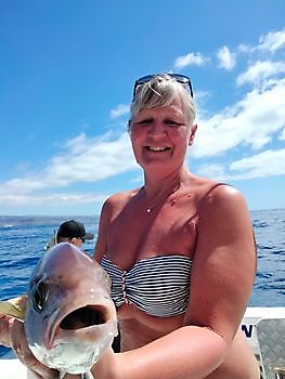 Gedeeld Handvest. White Marlin Gran Canaria