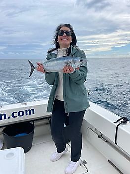 Shallow water fishing. White Marlin Gran Canaria