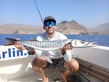 Sun, nice sea, good catch White Marlin Gran Canaria