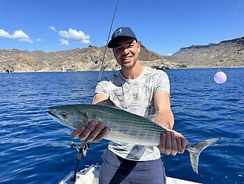 Seguimos con suerte y buena pesca!! White Marlin Gran Canaria