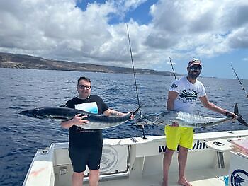 Terminamos la semana con más wahoos!!! White Marlin Gran Canaria