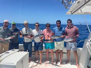 Skipjack tonfiskens dag!!! White Marlin Gran Canaria