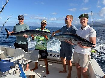 ¡¡¡Día muy entretenido con la familia Christer!!! White Marlin Gran Canaria
