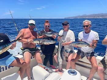 Wahoo, Mahi Mahi, Skipjack tunfisk White Marlin Gran Canaria