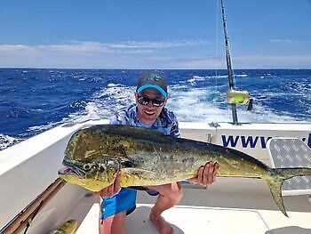 Marlin azul, peto, mahi mahi, atún barrilete….. White Marlin Gran Canaria