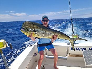 Marlin azul, peto, mahi mahi, atún barrilete….. White Marlin Gran Canaria
