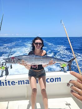 Marlin azul, peto, mahi mahi, atún barrilete….. White Marlin Gran Canaria