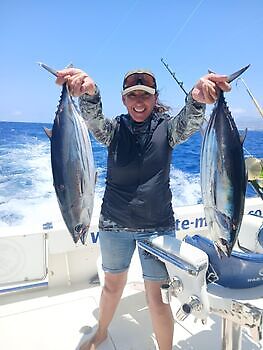 Marlin azul, peto, mahi mahi, atún barrilete….. White Marlin Gran Canaria