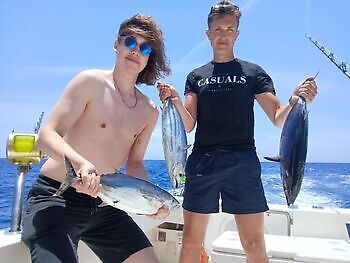 Marlin azul, peto, mahi mahi, atún barrilete….. White Marlin Gran Canaria