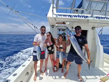 Wahoo, Skipjack-tonfisk!! White Marlin Gran Canaria