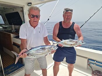 3 Marlin Blanco, Atún listado!!! White Marlin Gran Canaria