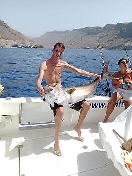 Amberjack 31kg!!! White Marlin Gran Canaria