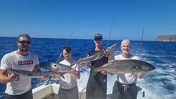 Kungfisk, barracuda, tonfisk från Atlanten…… White Marlin Gran Canaria