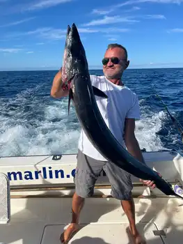 Wahoo 16/18 kg…. White Marlin Gran Canaria