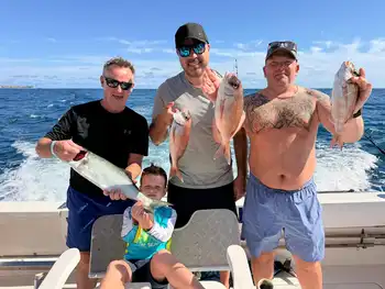 Barracuda, rød snapper, ravfisk……. White Marlin Gran Canaria