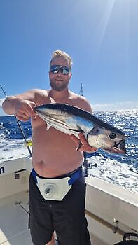 Wahoo, röda snappers, röntgenfiskar, barracudor, kungsfiskar…. White Marlin Gran Canaria