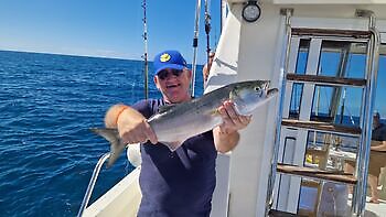 Wahoo, röda snappers, röntgenfiskar, barracudor, kungsfiskar…. White Marlin Gran Canaria