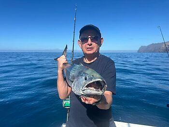 Atlantisk tunfisk, barracudaer, store røde snappere!!! White Marlin Gran Canaria