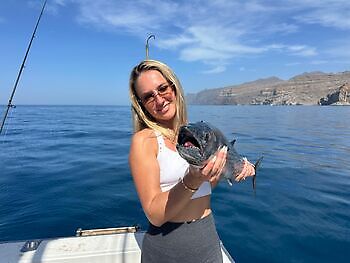 Pargos rojos, atún del Atlántico, barracudas…. White Marlin Gran Canaria