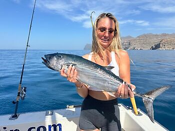 Pargos rojos, atún del Atlántico, barracudas…. White Marlin Gran Canaria